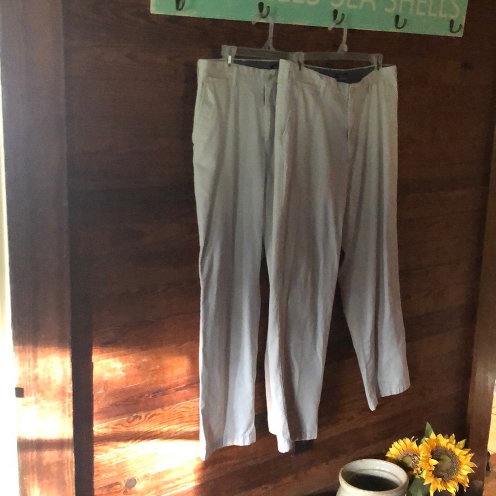 NAUTICAL DECK PANTS 2 Pair 36Wx30L